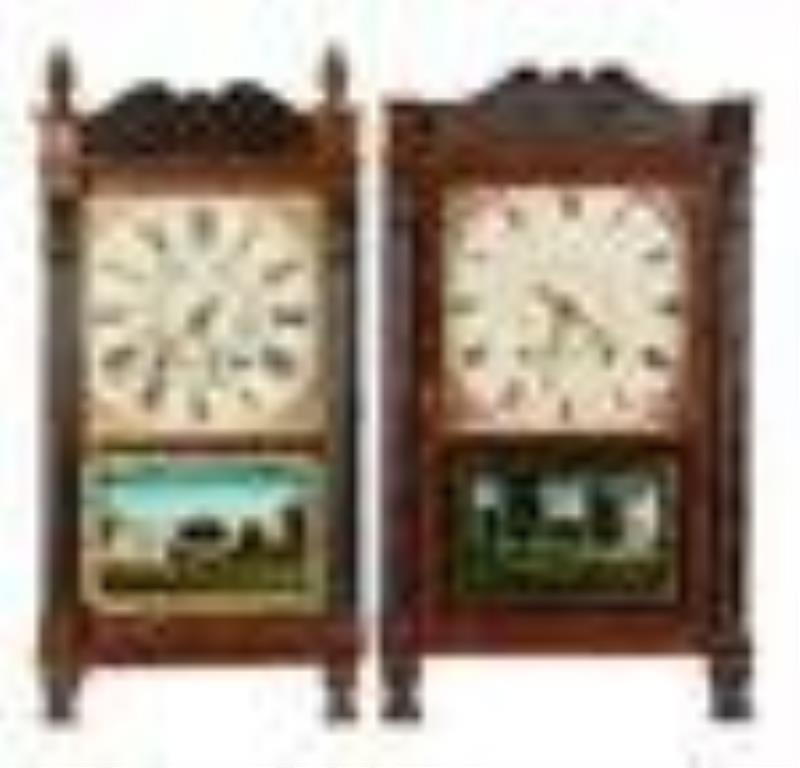 E & GW Bartholomew Shelf Clock and Samuel Terry (Eli Terry Patent)