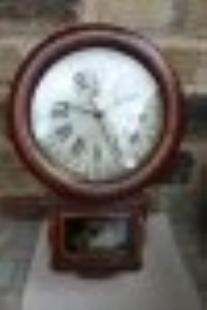 Ansonia Brass & Copper Company, Terry's Patent, Drop Extra Calendar & Wall Clock