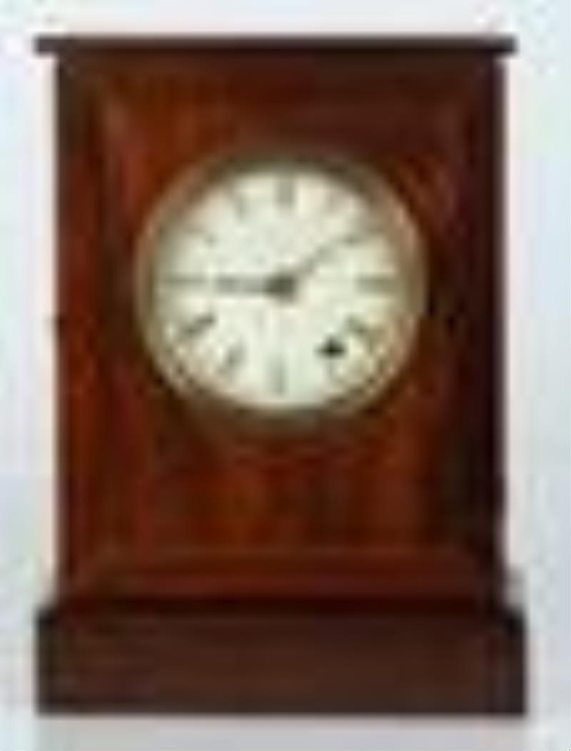 Unusual C. Jerome Single Fusee Shelf Clock