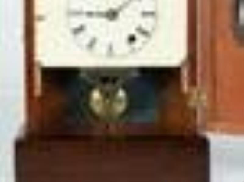 Unusual C. Jerome Single Fusee Shelf Clock