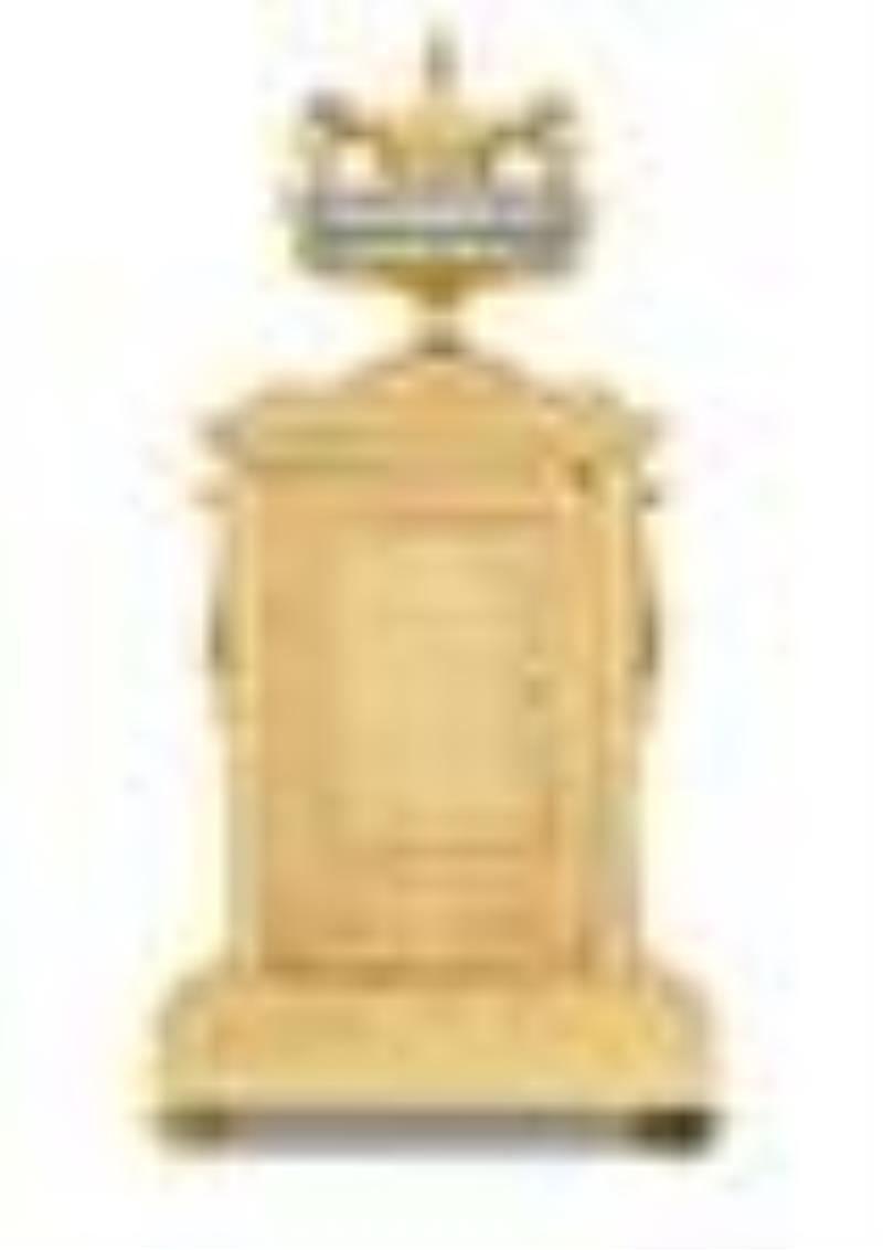 French Gilt-Metal Clock