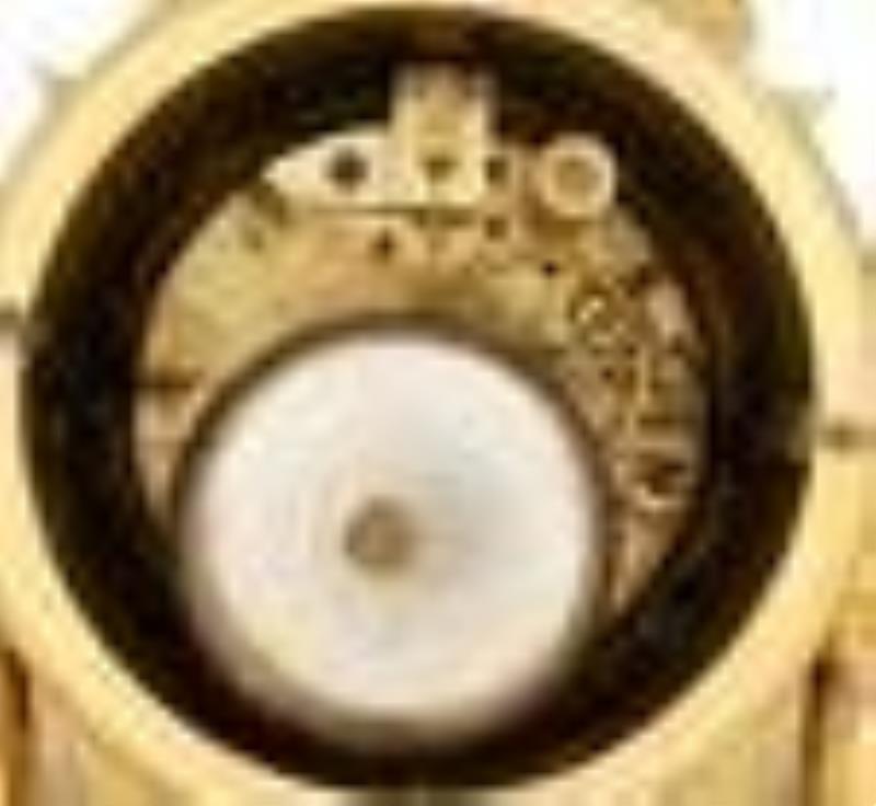 French Gilt-Bronze and Marble Clock Set