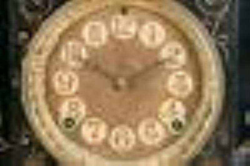Victorian 19C Grand Tour Style Figural Table Clock