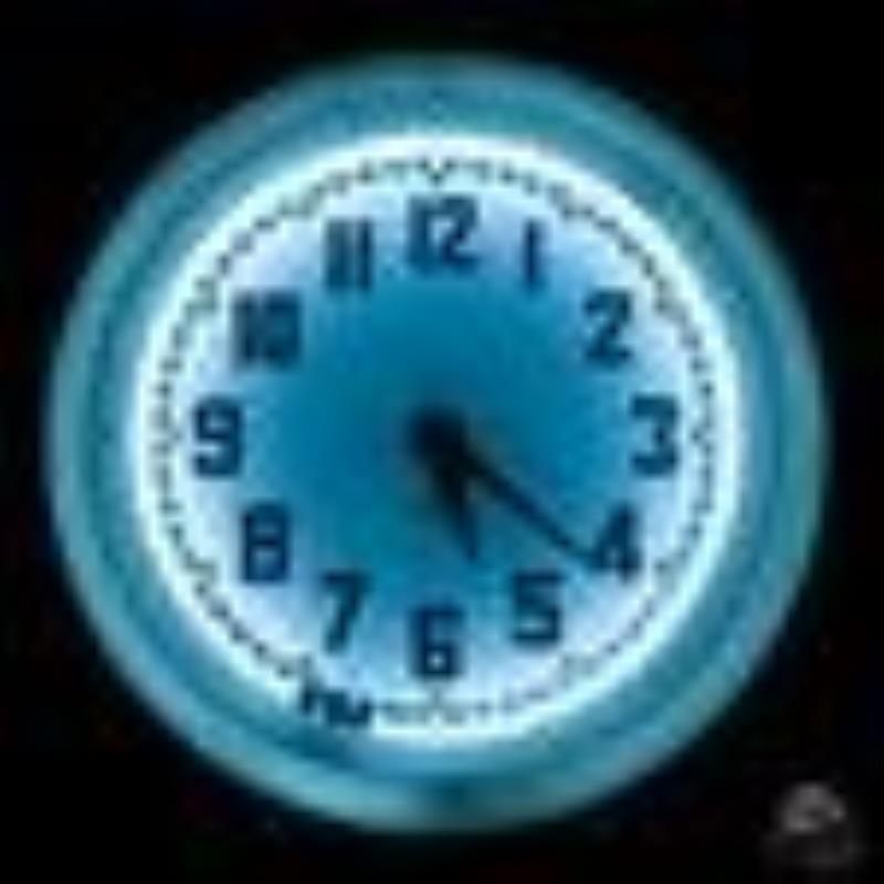 Electric Neon Clock Co. Cleveland Neon Clock