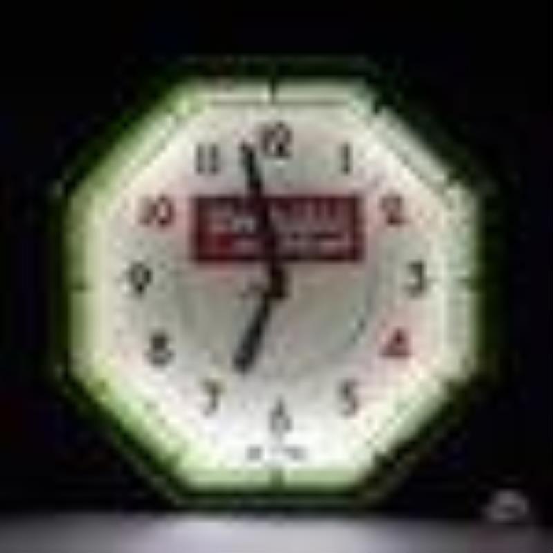 Neon Products Inc. Drink Dr. Pepper 10-2-4 Neon Clock
