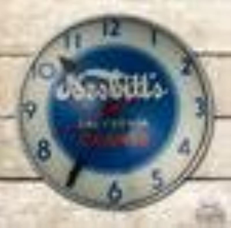 15" Nesbitt's California Orange Lighted Advertising PAM Clock