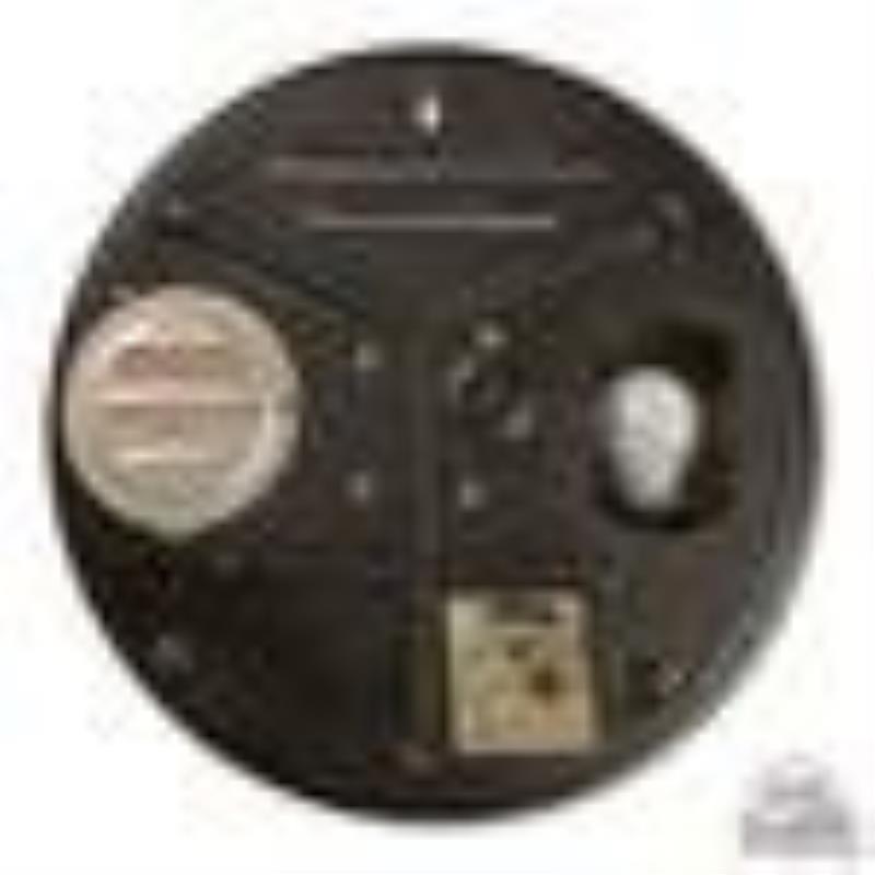15" Grapette Soda Red Dot Lighted Telechron Advertising Clock