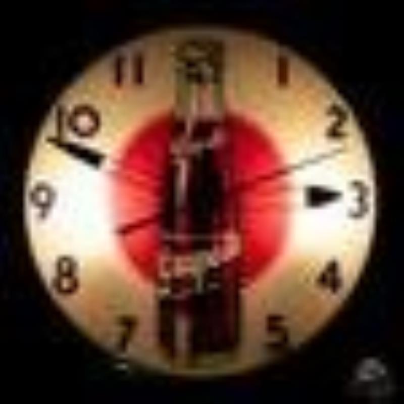 15" Grapette Soda Red Dot Lighted Telechron Advertising Clock