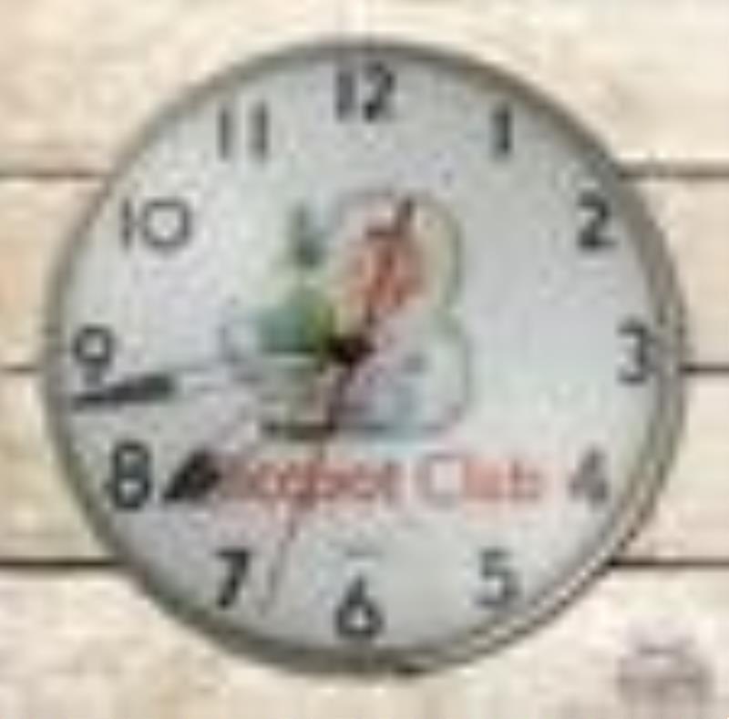 15" Clicquot Club Telechron Lighted Advertising Clock