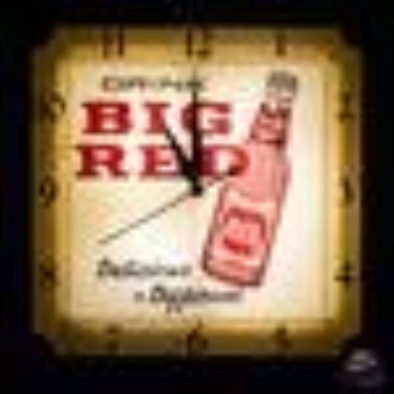 16" Drink Big Red Cincinnati Advertising Products Lighted Clock