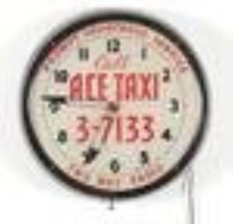 Dualite Ace Taxi Display Clock