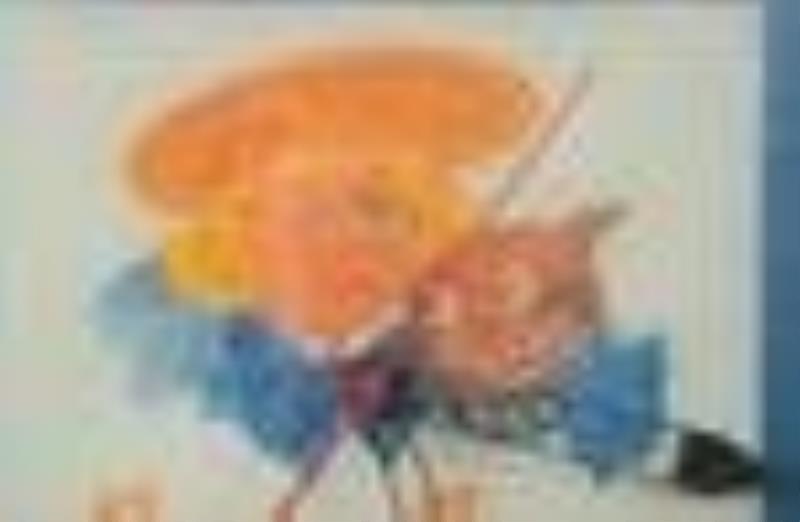 Buster Brown Display Clock