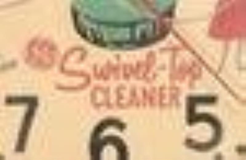 GE Swivel-Top Cleaner Display Clock