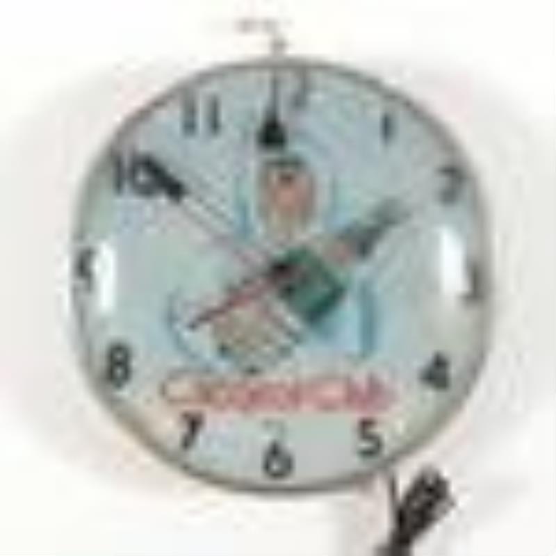 Clicquot Club Telechron Display Clock