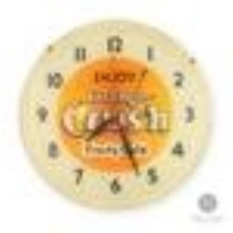 Orange Crush "Frosty Cold" Lighted Clock