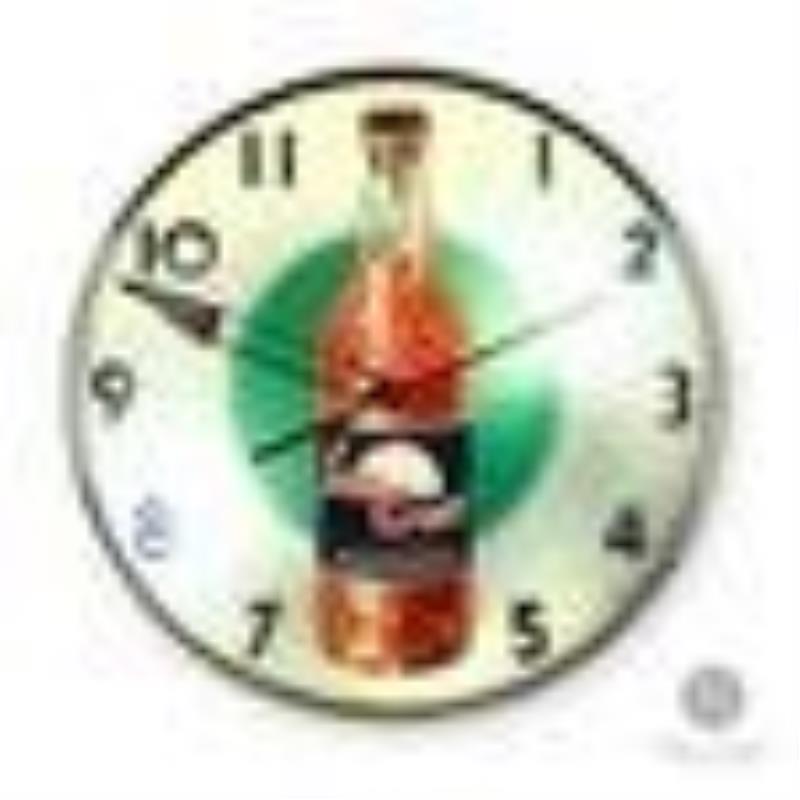 Sun Crest Soda Lighted Clock