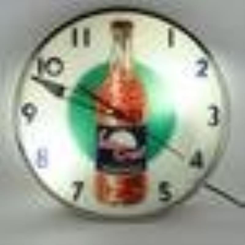Sun Crest Soda Lighted Clock