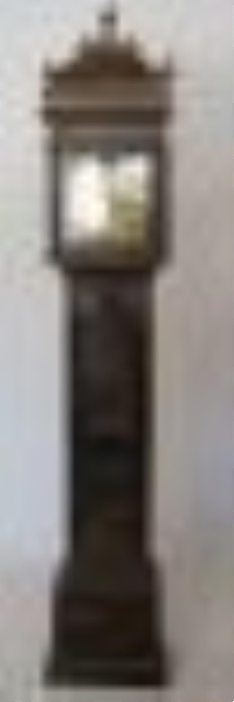 Queen Anne Chinoiserie Decorated Tall Case Clock