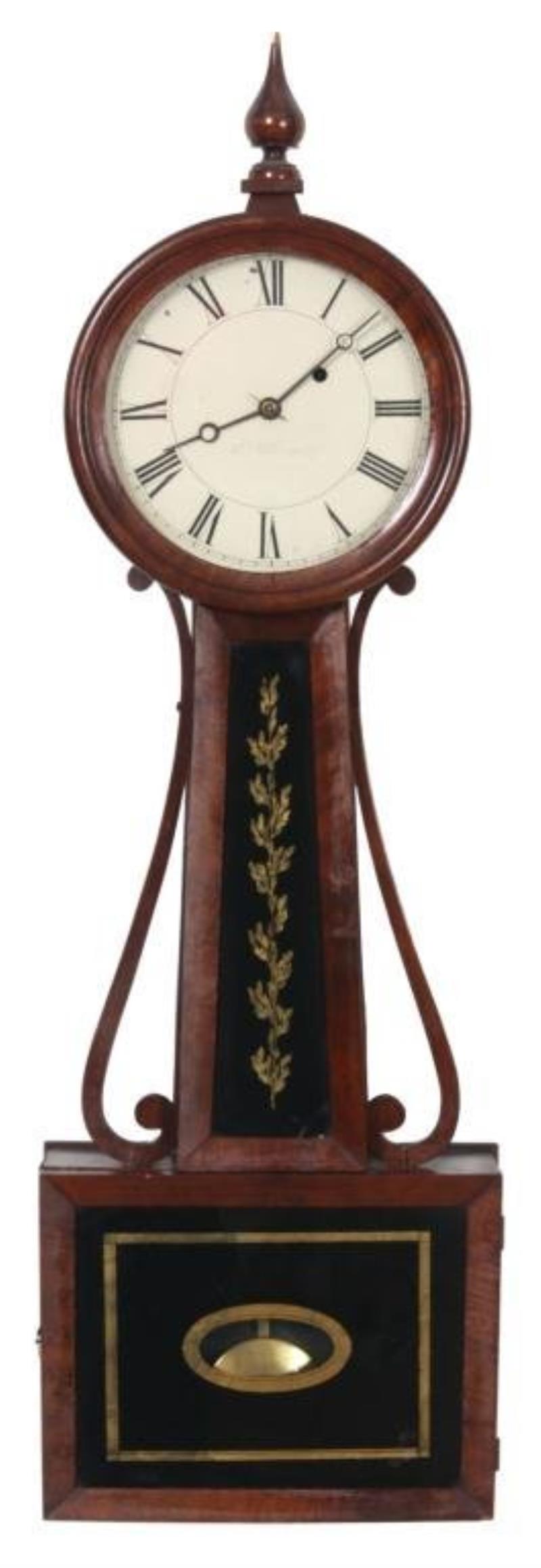American Weight Driven Banjo Clock