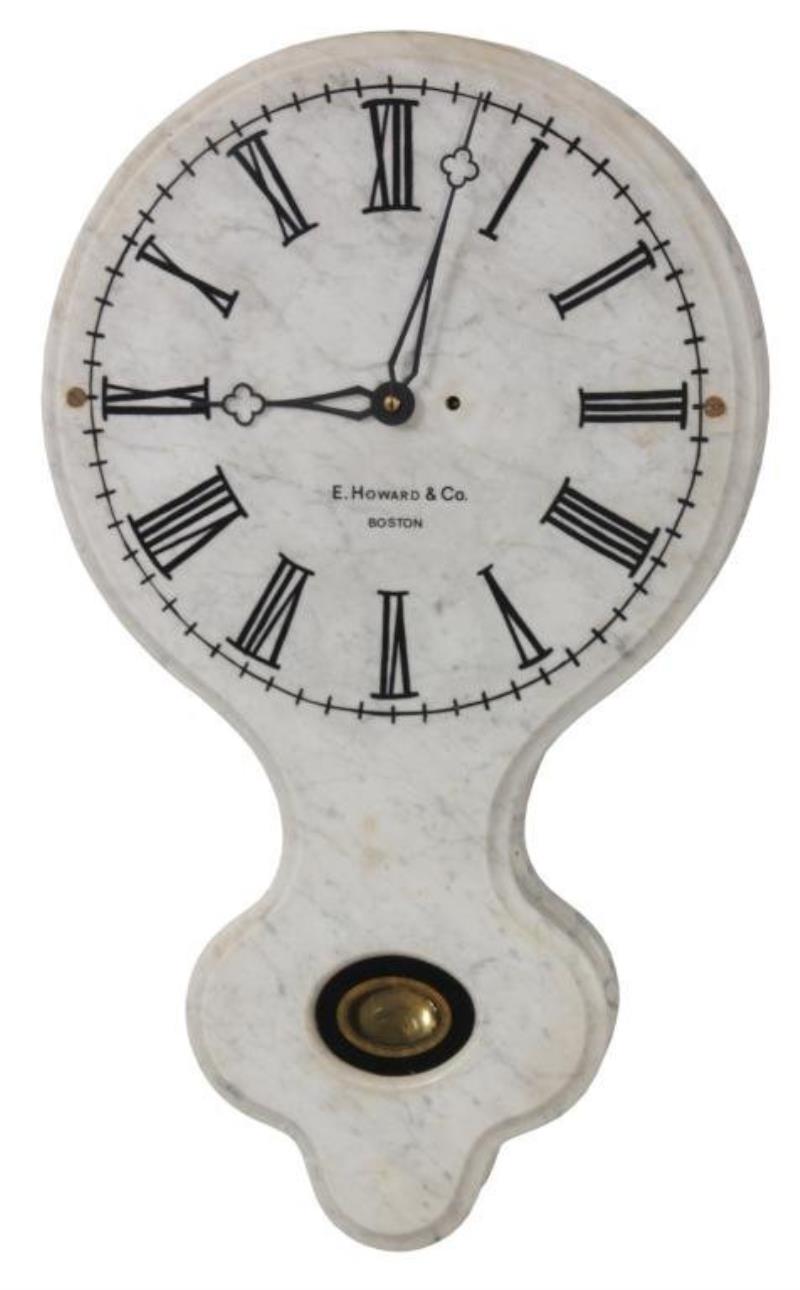 Howard & Davis Marble Dial Wall Clock