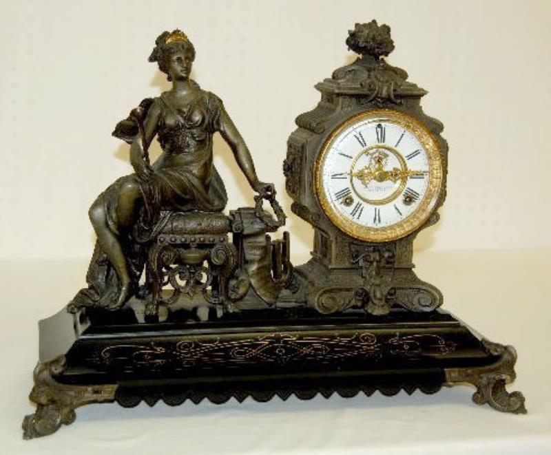 Ansonia “Opera” Statue Clock