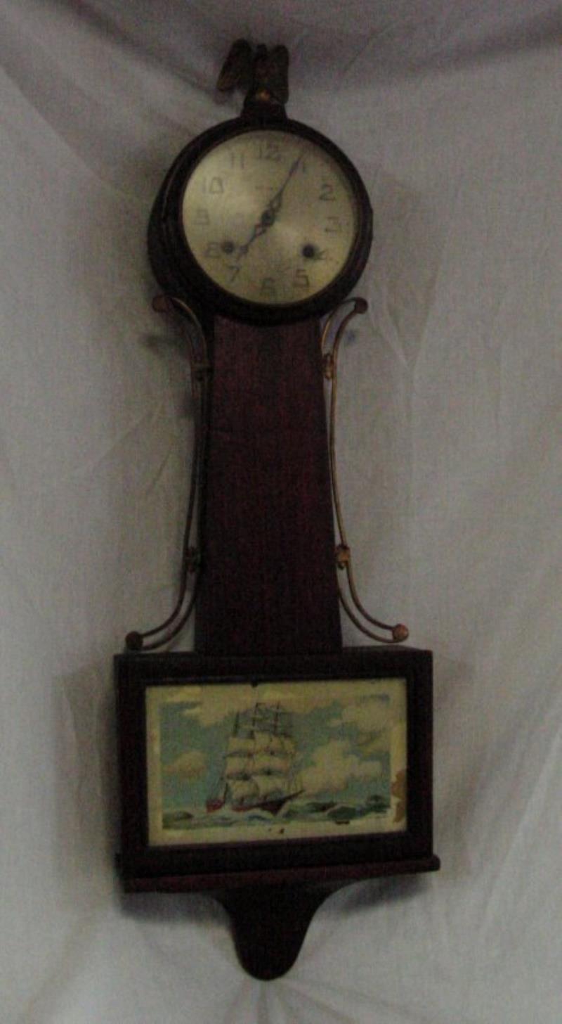 New Haven 1920s Banjo Clock