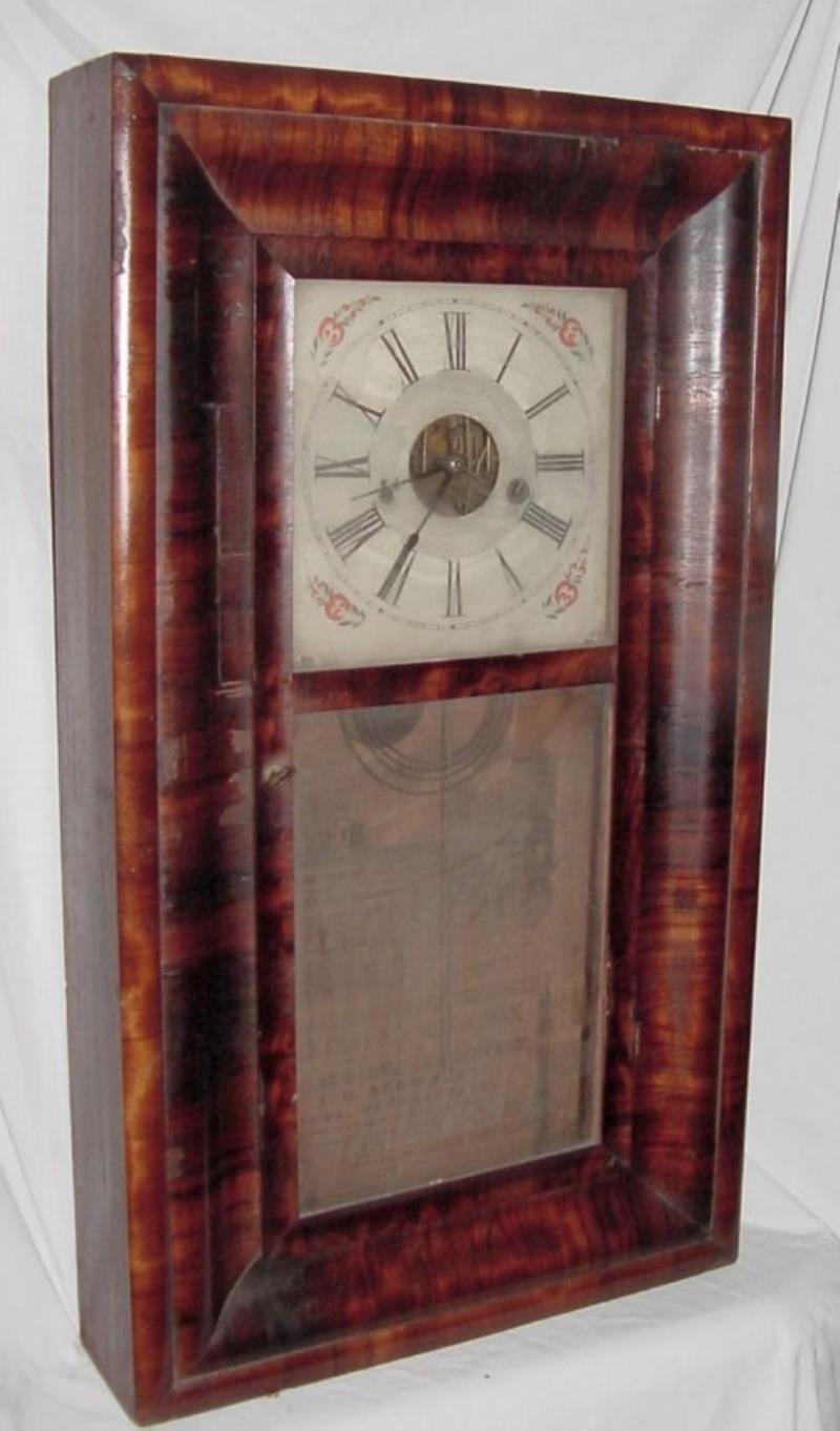 Forestville Ogee Brown Mantle Clock