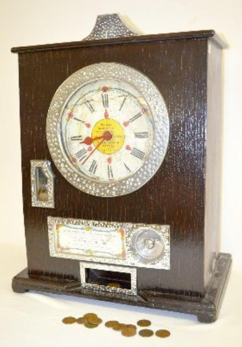 Bryan’s English Penny Slot Machine Clock