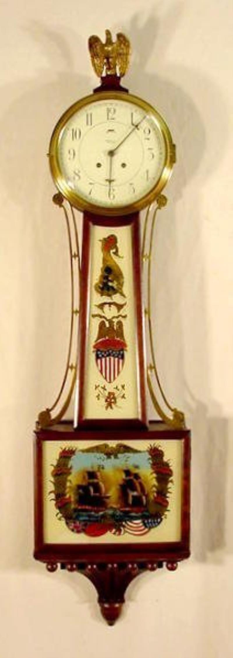 Tiffany & Co. Perry’s Victory Banjo Clock