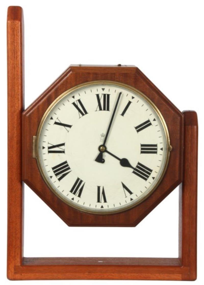 Elliott Double Sided Fusee Post Office Clock