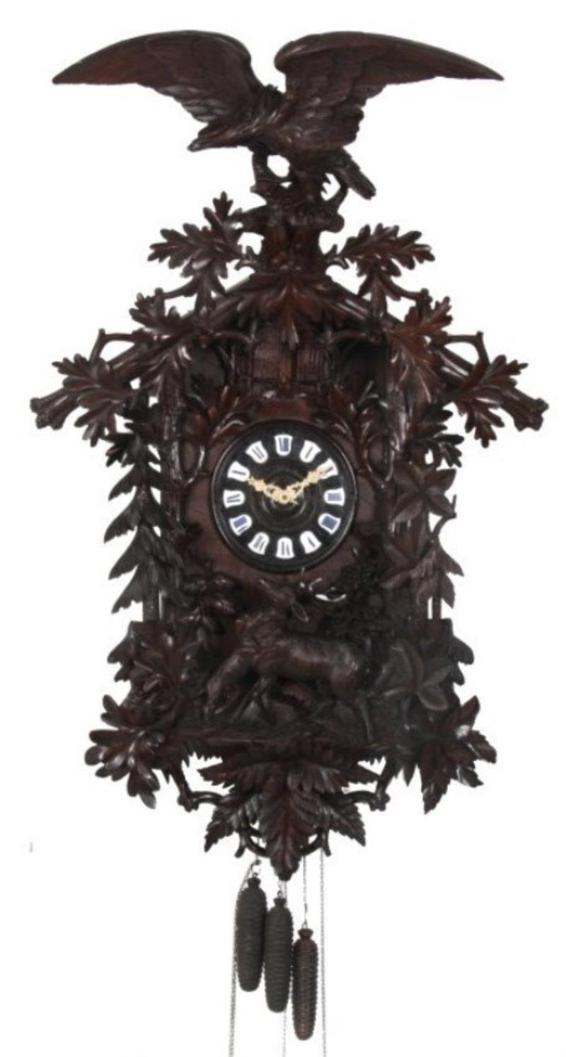 Large 3 Weight Black Forest Cuckoo Clock