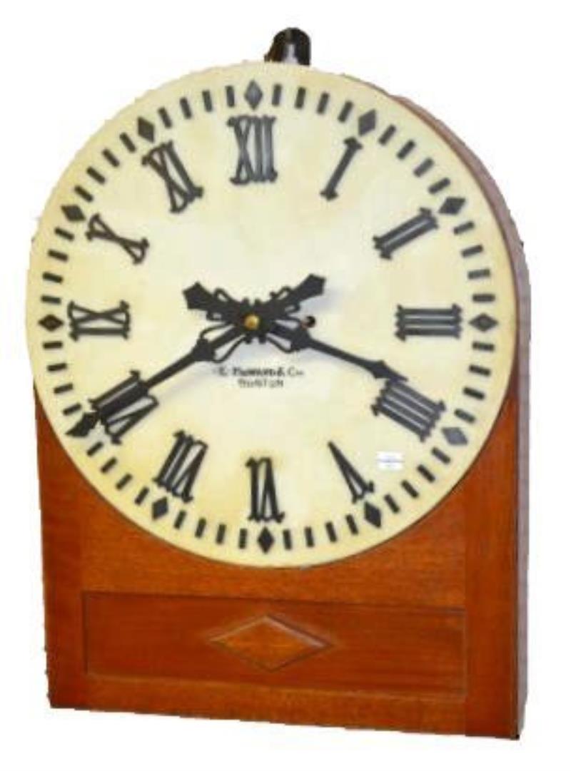 E. Howard & Co. Marble Wall Clock