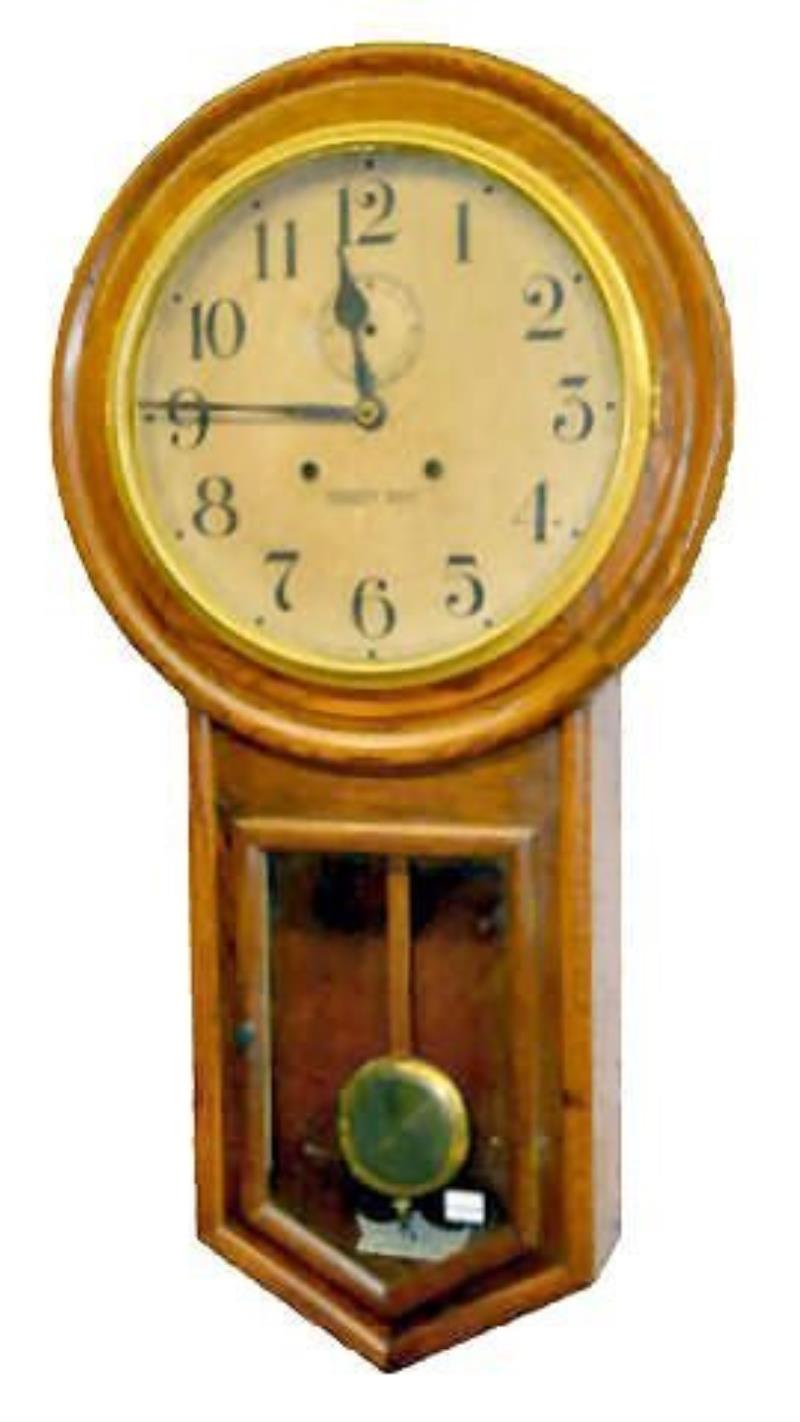 Waterbury “Admiral” Long Drop Wall Clock