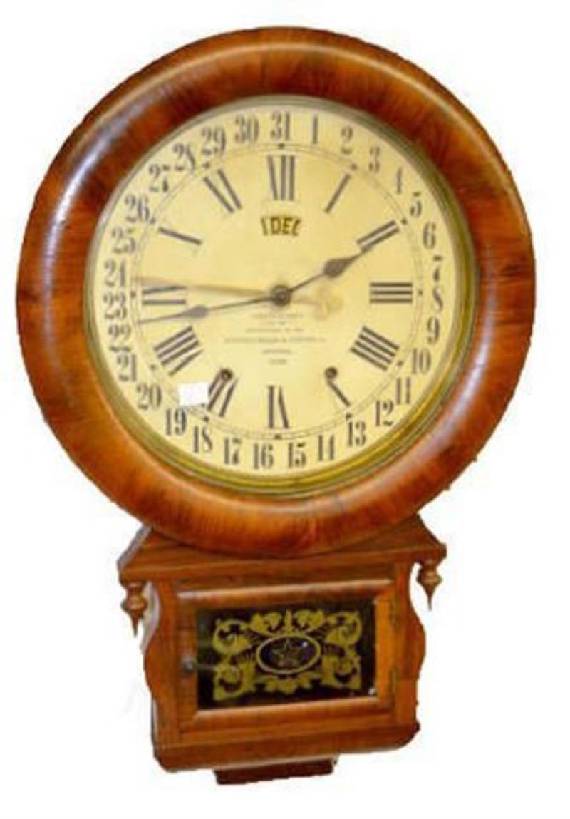 Ansonia Terry’s Patent Calendar Clock