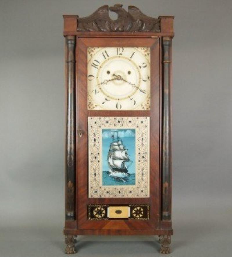 Silas Hoadley shelf clock