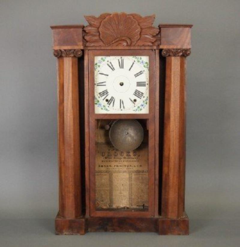 Orton, Preston & Co. shelf clock