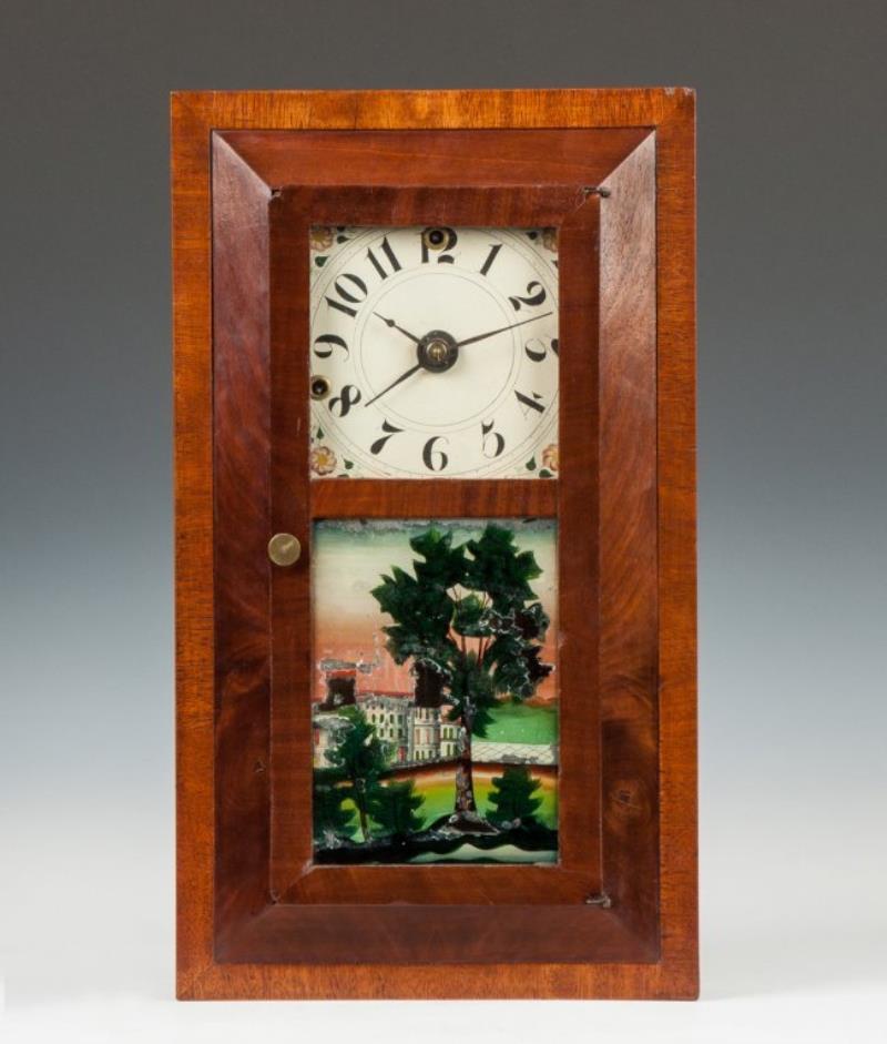Miniature Silas Hoadley Shelf Clock