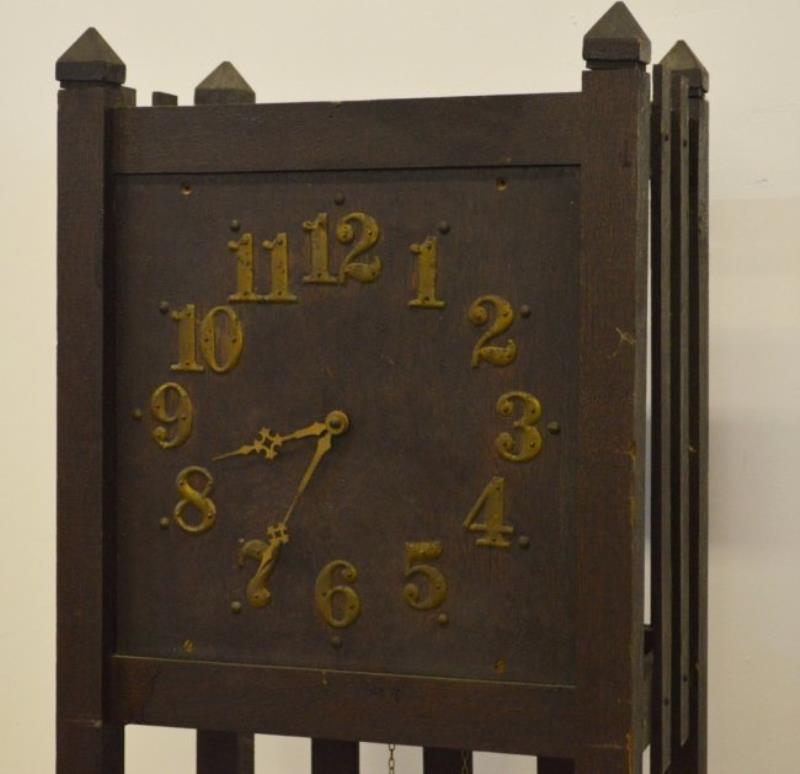 Mission Style Tall Case Clock