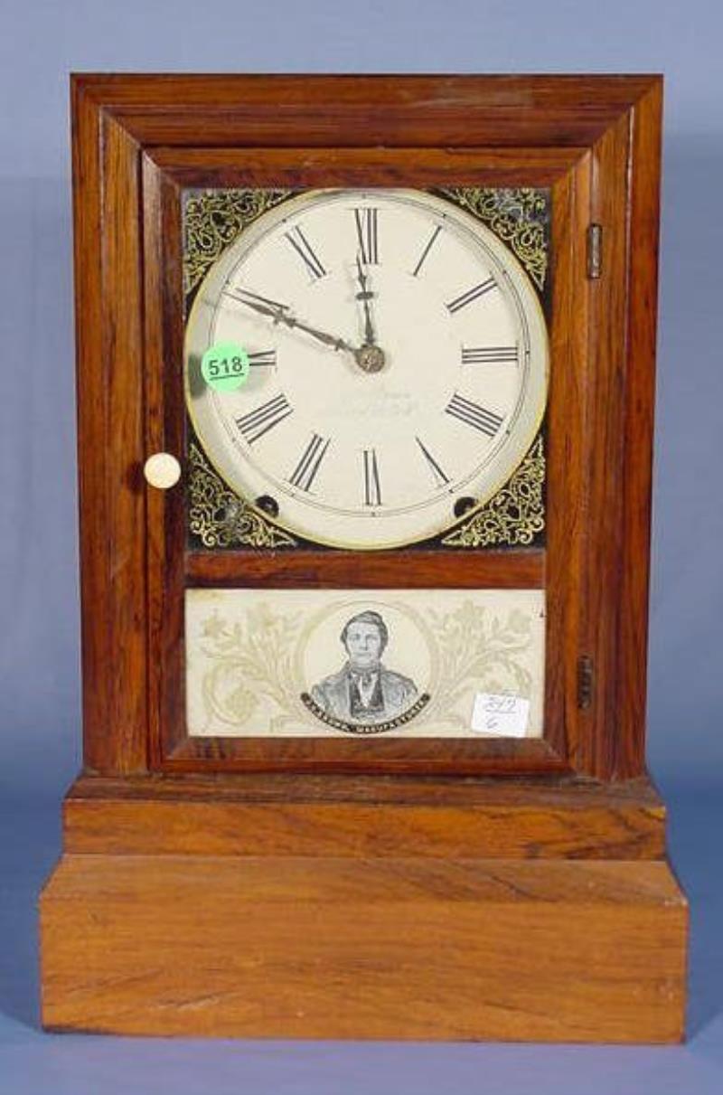 J.C. Brown Rosewood Cottage Clock
