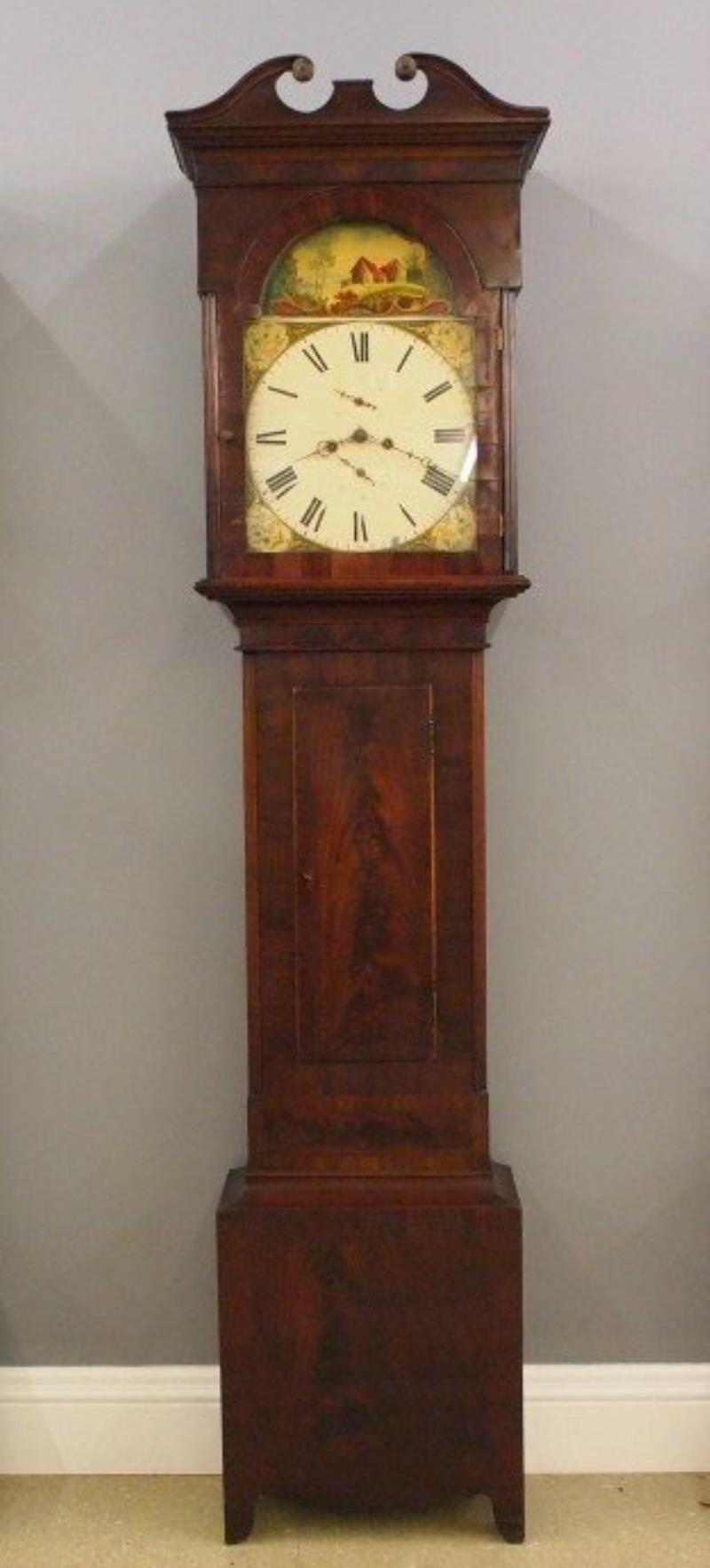 English grandfather clock