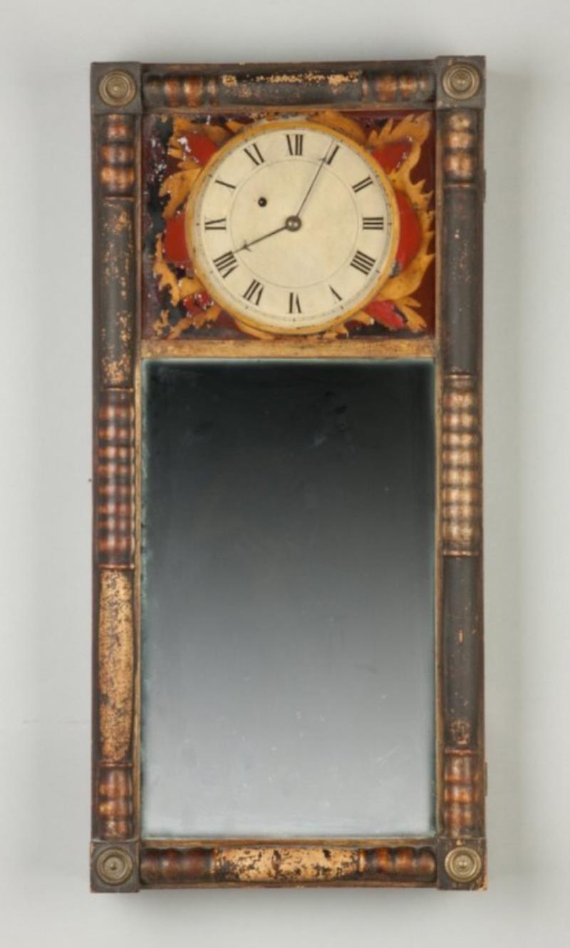 Abiel Chandler Mirror Clock