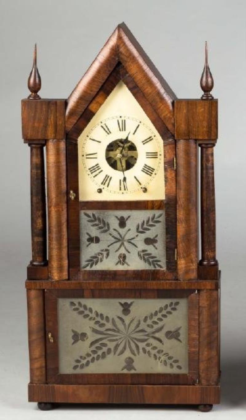 Birge & Fuller Steeple Shelf Clock