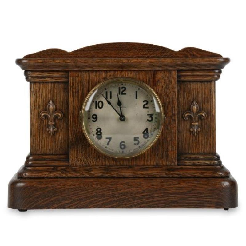 Rare Pequegnat “Brampton” Mantel Clock