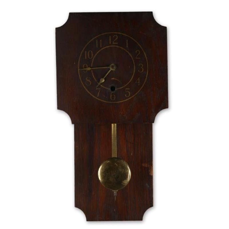 Rare Pequegnat “Daisy” (Scalloped) Wall Clock