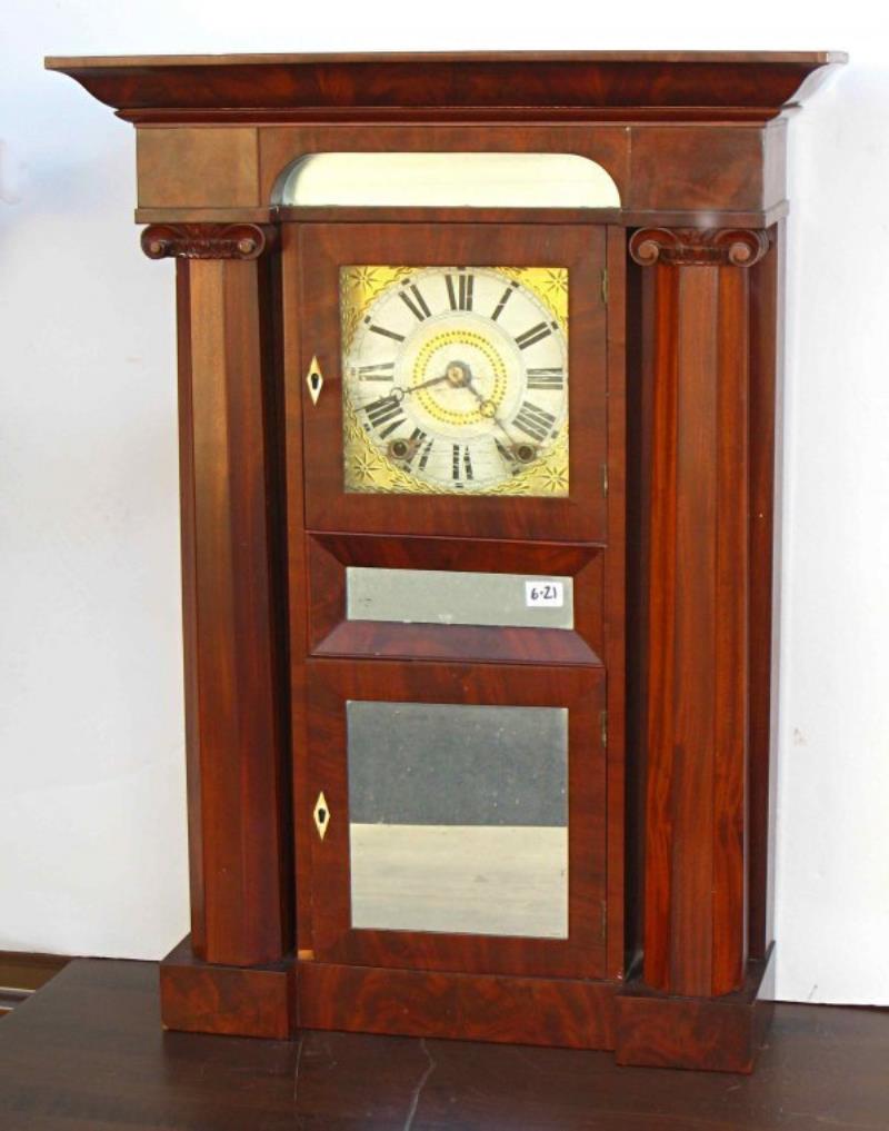 A restrained style shelf clock by Orton, Preston