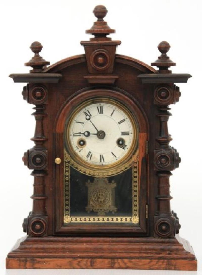 Welch Rosewood Patti No. 2 V.P. Mantle Clock