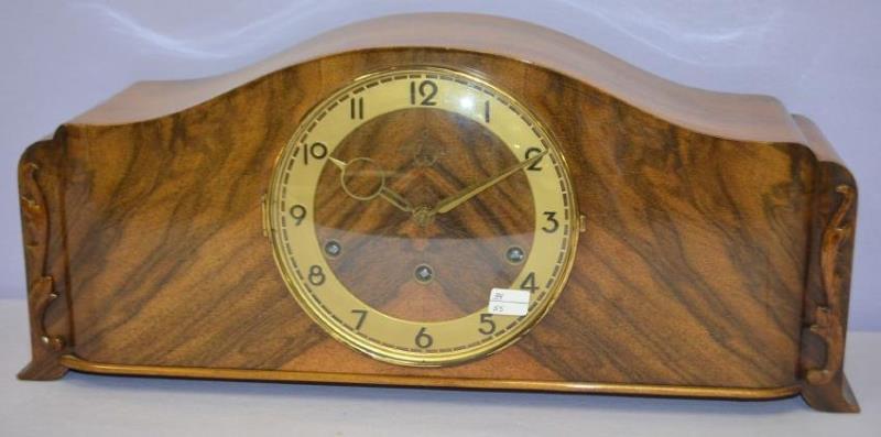 Goldanker Art Deco Westminster Chime Mantel Clock