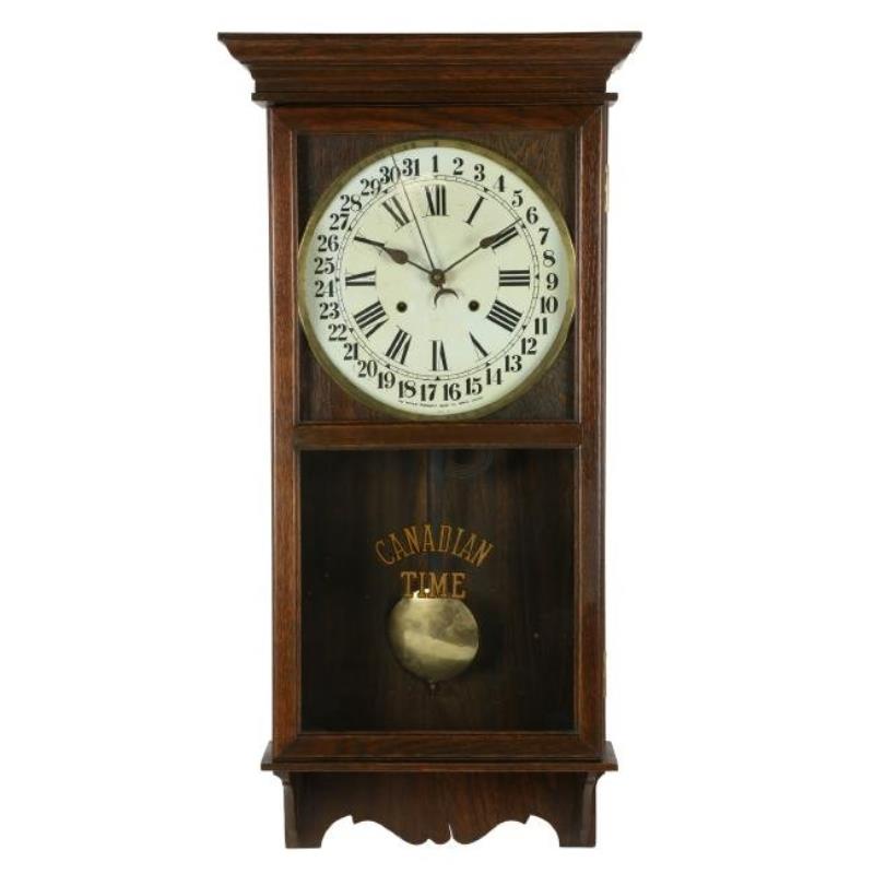 Pequegnat “Canadian Time” Wall Clock