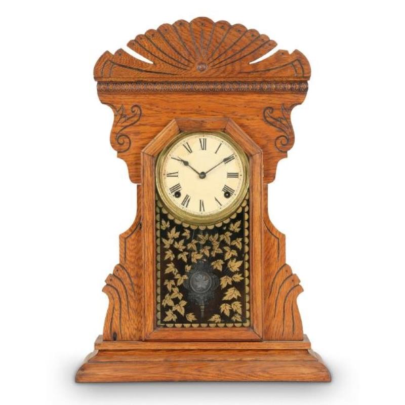 Pequegnat “Maple Leaf” Kitchen Clock