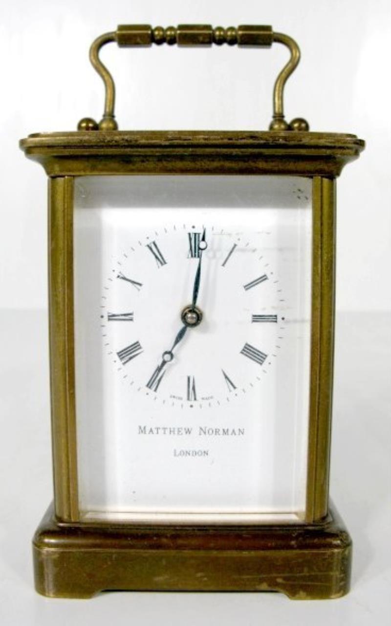 Matthew Norman 8 Day Carriage Clock